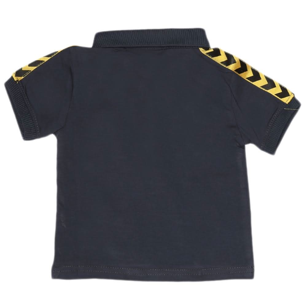Boys Half Sleeves Polo T-Shirt - Blue, Kids, Boys T-Shirts, Chase Value, Chase Value