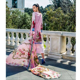 Honey Waqar Luxury Embroidered Lawn 3 Piece Un-Stitched Suit - B10, Women, 3Pcs Shalwar Suit, Regalia Textiles, Chase Value