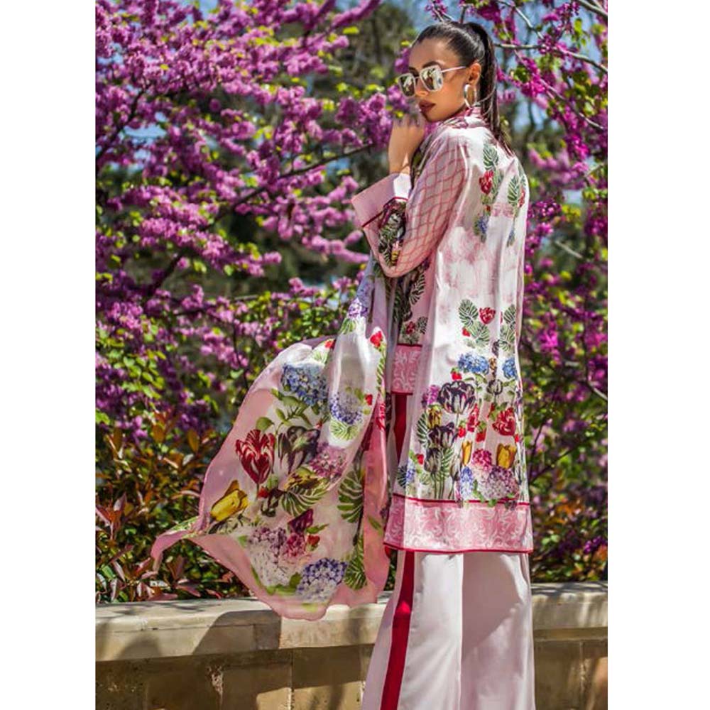 Honey Waqar Luxury Embroidered Lawn 3 Piece Un-Stitched Suit - B11, Women, 3Pcs Shalwar Suit, Regalia Textiles, Chase Value