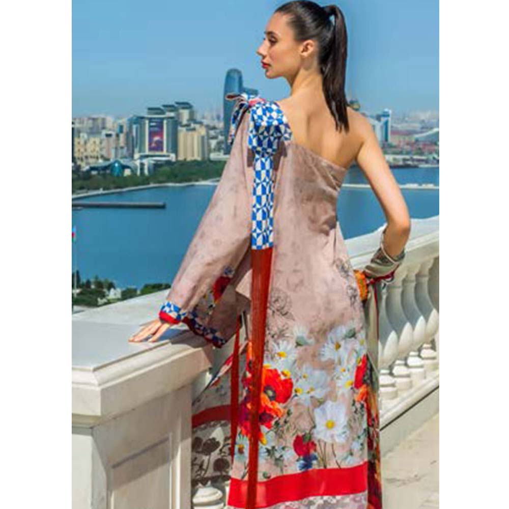 Honey Waqar Luxury Embroidered Lawn 3 Piece Un-Stitched Suit - A12, Women, 3Pcs Shalwar Suit, Regalia Textiles, Chase Value