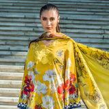 Honey Waqar Luxury Embroidered Lawn 3 Piece Un-Stitched Suit - B12, Women, 3Pcs Shalwar Suit, Regalia Textiles, Chase Value