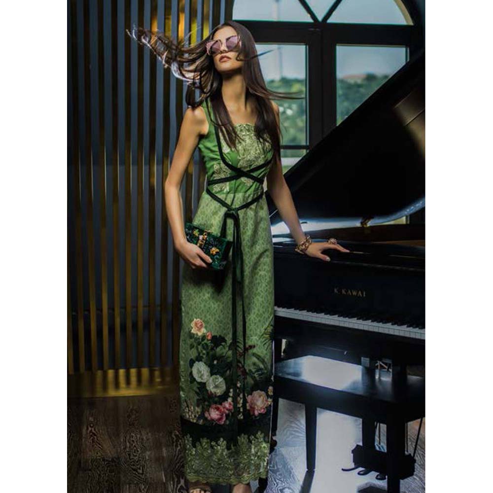 Honey Waqar Luxury Embroidered Lawn 3 Piece Un-Stitched Suit - A1, Women, 3Pcs Shalwar Suit, Regalia Textiles, Chase Value