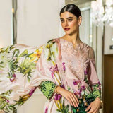 Honey Waqar Luxury Embroidered Lawn 3 Piece Un-Stitched Suit - A5, Women, 3Pcs Shalwar Suit, Regalia Textiles, Chase Value
