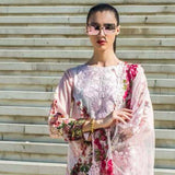 Honey Waqar Luxury Embroidered Lawn 3 Piece Un-Stitched Suit - A6, Women, 3Pcs Shalwar Suit, Regalia Textiles, Chase Value