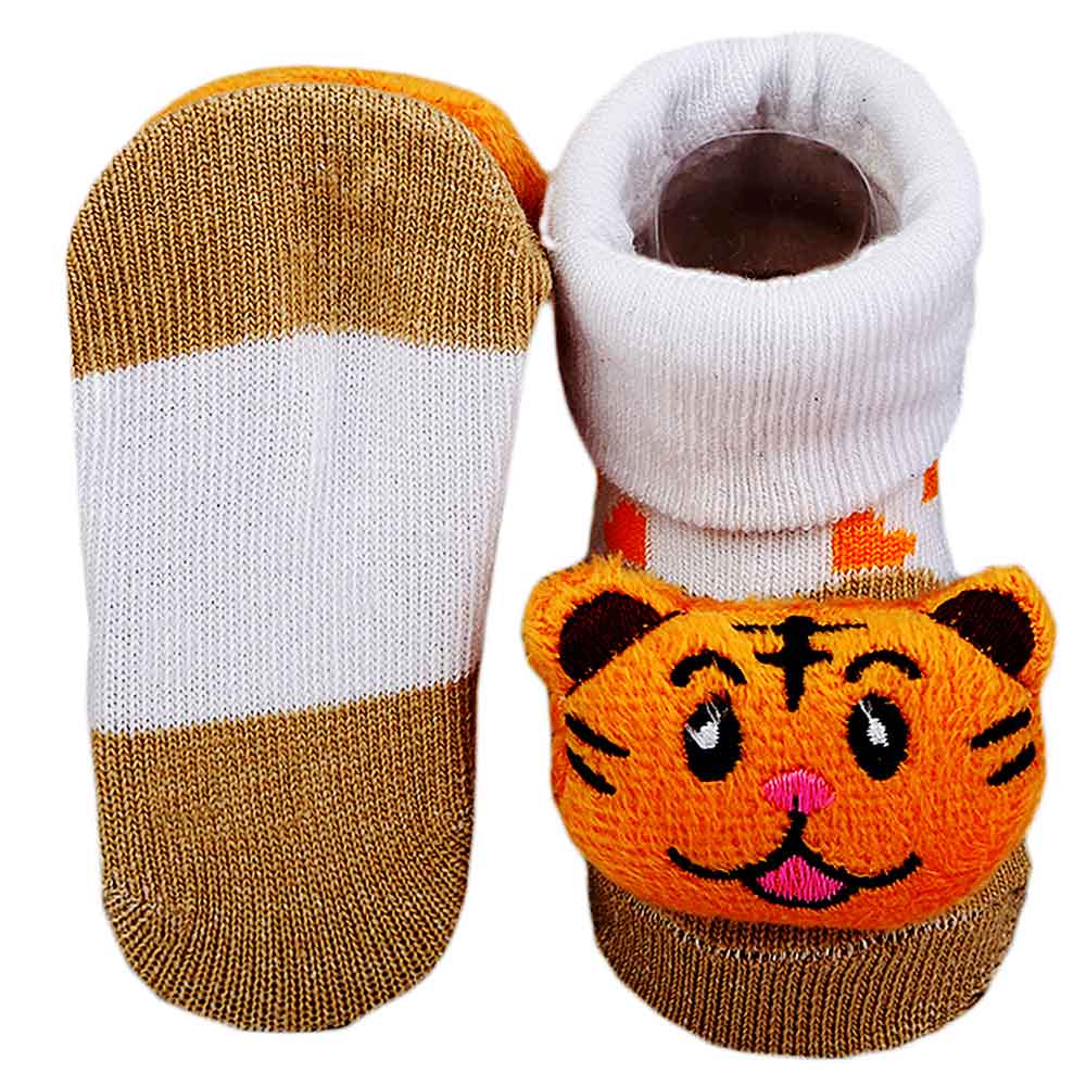 Newborn Booties -  White, Kids, NB Shoes And Socks, Chase Value, Chase Value