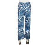 Women's Printed Trouser - Steel Blue - test-store-for-chase-value