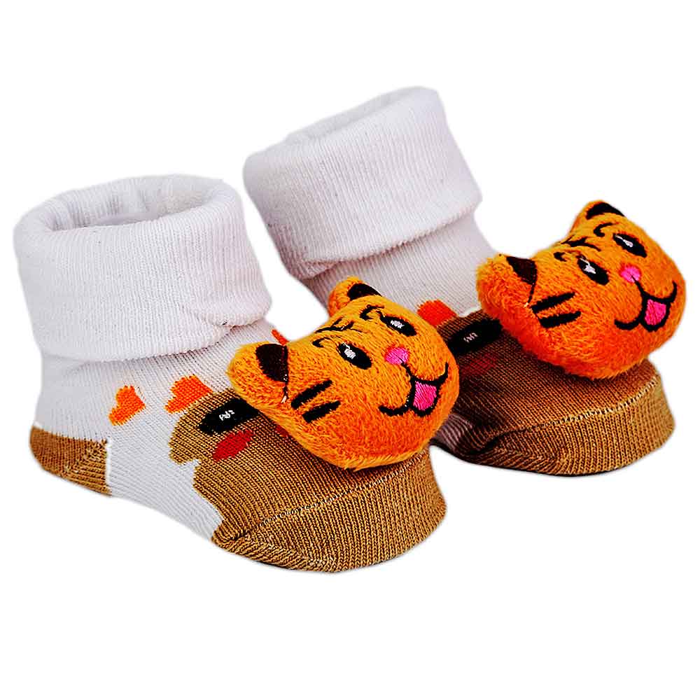 Newborn Booties -  White, Kids, NB Shoes And Socks, Chase Value, Chase Value