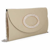 Women's Clutch (9128) - Beige, Women, Clutches, Chase Value, Chase Value