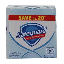 SAFEGUARD SOAP 95G - PURE WHITE, Beauty & Personal Care, Soaps, Chase Value, Chase Value