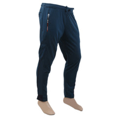 Men's Fancy Zip Trouser - Steel Blue, Men, Lowers And Sweatpants, Chase Value, Chase Value