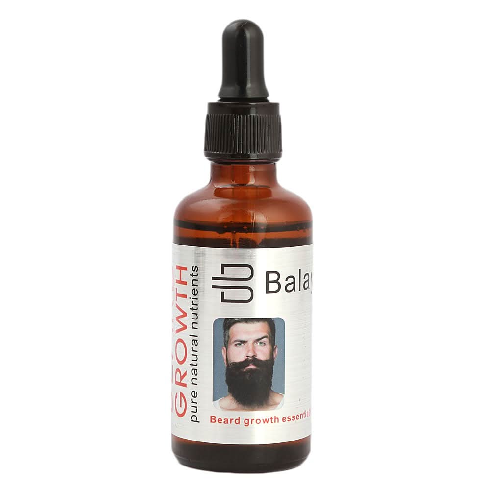 Beard Growth Oil Men Moustache Enhancer Beard Shaping Serum Liquid 50ml, Beauty & Personal Care, Hair Oils, Chase Value, Chase Value