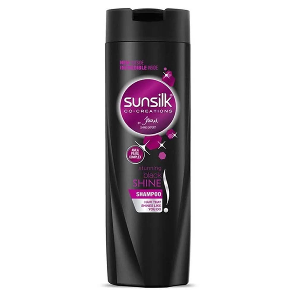 Sunsilk Shampoo Black Shine - 160ml, Beauty & Personal Care, Shampoo & Conditioner, Chase Value, Chase Value