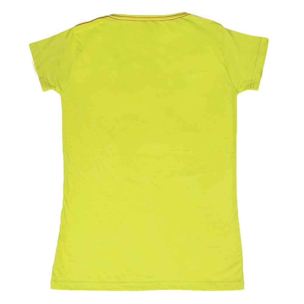 Lahore Qalandars T-Shirt For Girls - Green, Kids, Girls T-Shirts, Chase Value, Chase Value