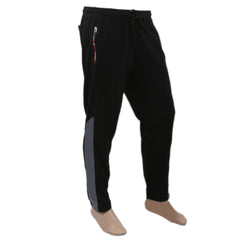 Men's Fancy Zip Trouser - Black, Men, Lowers And Sweatpants, Chase Value, Chase Value