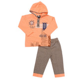 Newborn Boys Suits Full Sleeves - Peach, Kids, NB Boys Sets And Suits, Chase Value, Chase Value