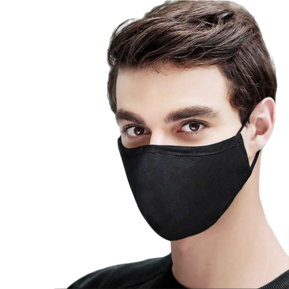 Face Mask - Black, Men, Face Mask, Beauty & Personal Care, Health & Hygiene, Chase Value, Chase Value