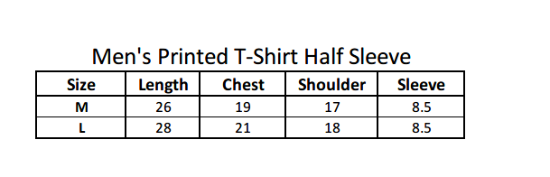 Men's Half Sleeves Printed T-Shirt - Maroon, Men, T-Shirts And Polos, Chase Value, Chase Value