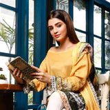 Zavia Digital Printed Lawn 3 Piece Un-Stitched Suit - 03, Women, 3Pcs Shalwar Suit, Fairdeal Textiles, Chase Value