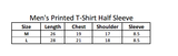 Men's Half Sleeves Printed T-Shirt -Maroon, Men, T-Shirts And Polos, Chase Value, Chase Value