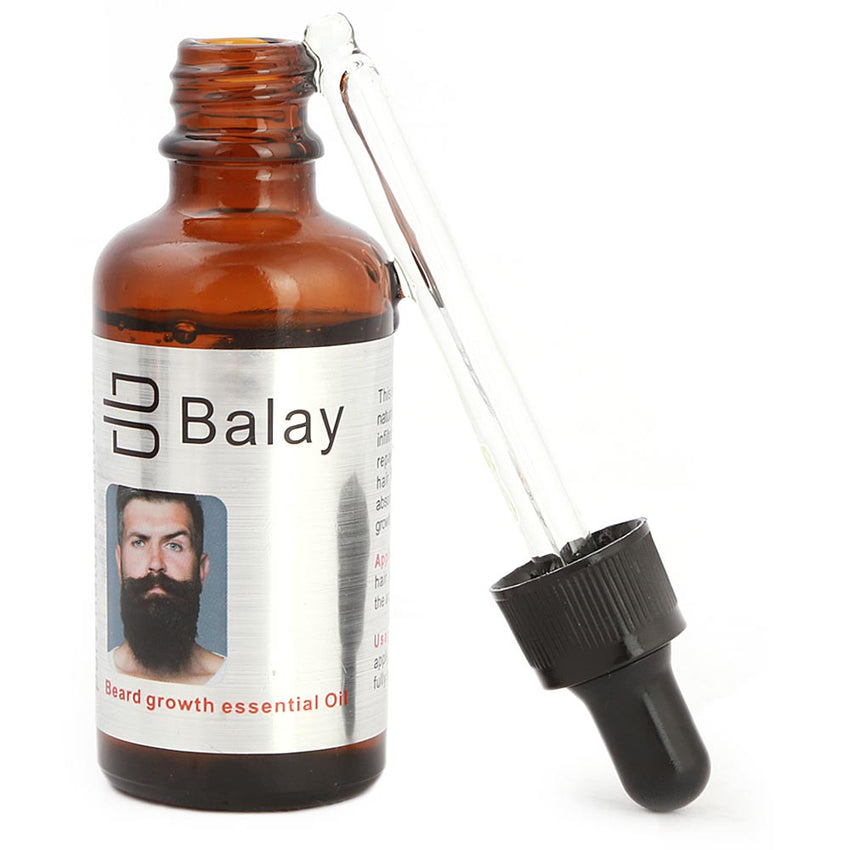 Beard Growth Oil Men Moustache Enhancer Beard Shaping Serum Liquid 50ml, Beauty & Personal Care, Hair Oils, Chase Value, Chase Value