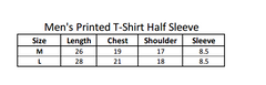 Men's Half Sleeves Printed T-Shirt - Blue, Men, T-Shirts And Polos, Chase Value, Chase Value