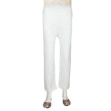Women's Printed Trouser - White - test-store-for-chase-value