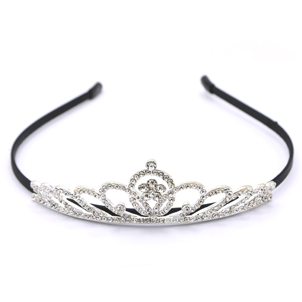 Crown Hair Band - Silver, Women Hair & Head Jewellery, Chase Value, Chase Value
