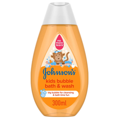 Johnson's Kids Bubble Bath & Wash - 300ml, Shampoo & Conditioner, Chase Value, Chase Value