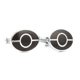 Men's Cufflinks - Black, Men, Cufflinks, Chase Value, Chase Value