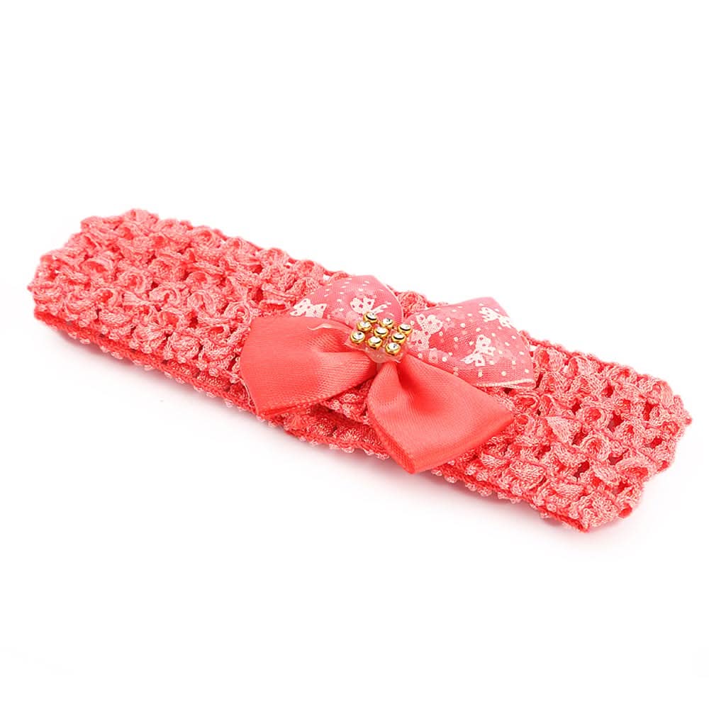 Girls Headband - Peach, Kids, Hair Accessories, Chase Value, Chase Value