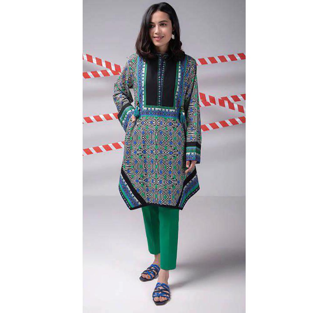 Sapphire 1Pcs Un-Stitched Shirt Day Vol 2 - Kanesha, Women, Unstitched Kurti, Sapphire, Chase Value