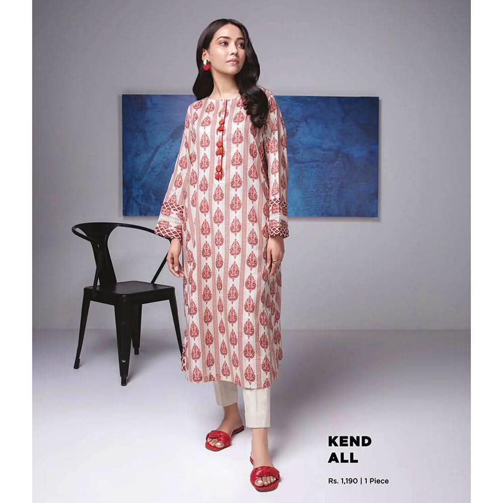 Sapphire 1Pcs Un-Stitched Shirt Day Vol 2 - Kendall, Women, Unstitched Kurti, Sapphire, Chase Value