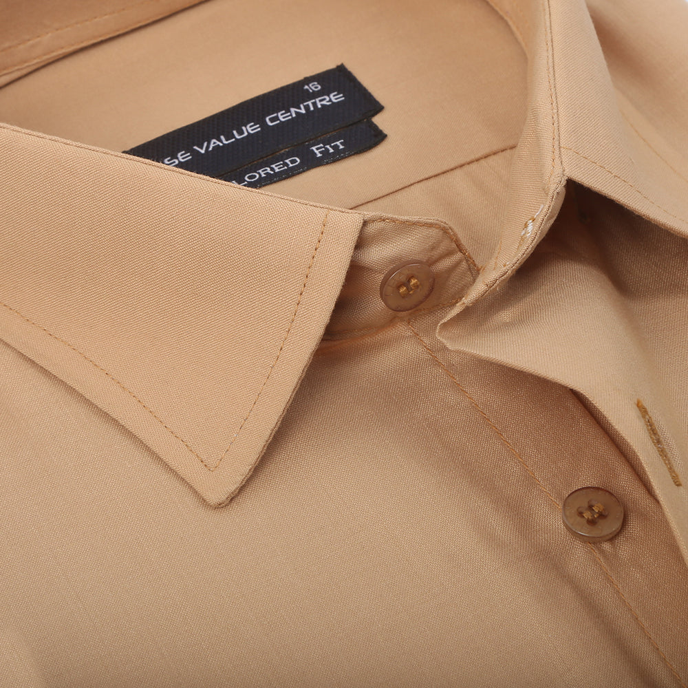 Men's Formal Shirt - Khaki, Men, Shirts, Chase Value, Chase Value