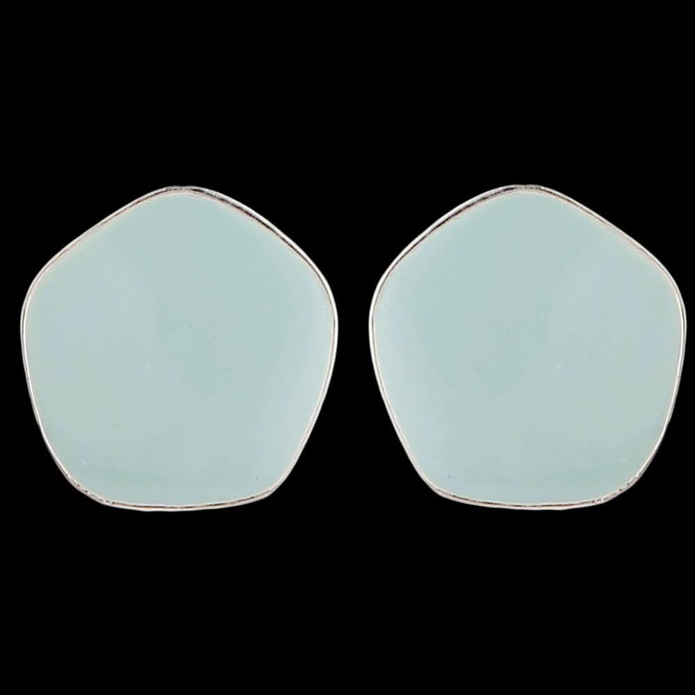 Women's Ear Tops - Light Green, Women, Earrings & Tops, Chase Value, Chase Value
