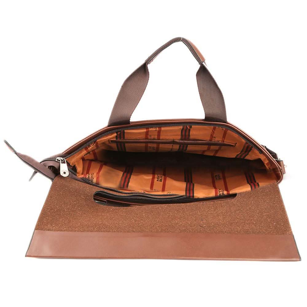 Laptop Bag (le6-4) - Brown, Kids, School And Laptop Bags, Chase Value, Chase Value