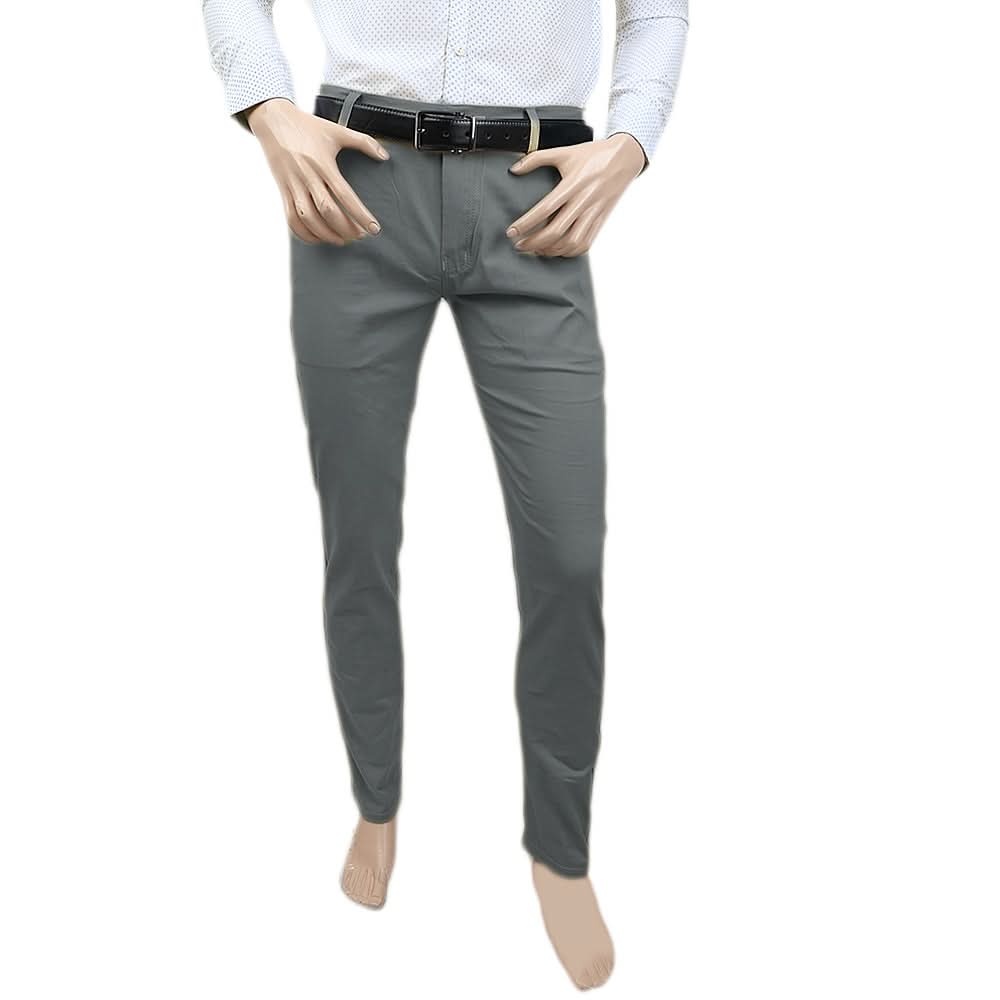 Men's Cotton Chino Pant - Lead Grey, Men, Casual Pants And Jeans, Chase Value, Chase Value