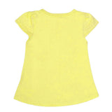 Girls Half Sleeves T-Shirt - Yellow, Kids, Girls T-Shirts, Chase Value, Chase Value