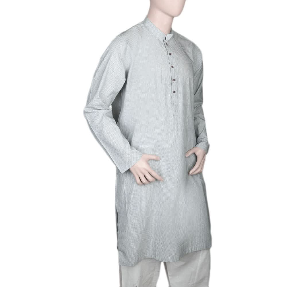 Men's Kurta - Light Grey, Men, Kurtas, Chase Value, Chase Value