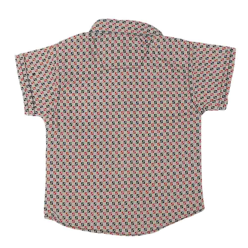 Newborn Half Sleeves Printed Shirt - Light Grey, Kids, NB Boys Shirts And T-Shirts, Chase Value, Chase Value