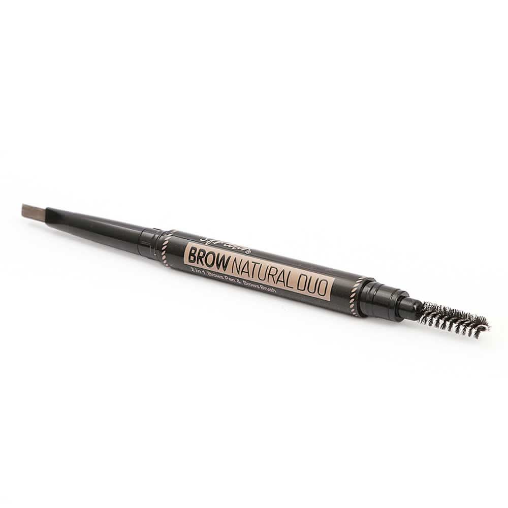 S.F.R Color 2IN1 Brow Pen+Brow Brush - Light Brown 105, Beauty & Personal Care, Brushes And Applicators, Chase Value, Chase Value
