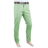 Men's Basic Cotton Pant - Light Green, Men, Casual Pants And Jeans, Chase Value, Chase Value