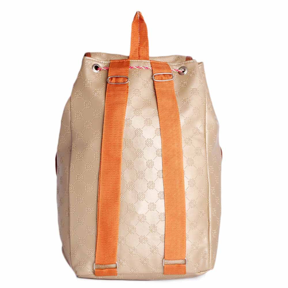 Women's Backpack (ZH-9) - Golden, Women, Bags, Chase Value, Chase Value