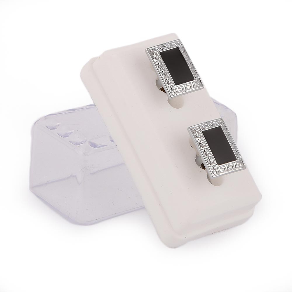 Men's Cufflinks - Black, Men, Cufflinks, Chase Value, Chase Value