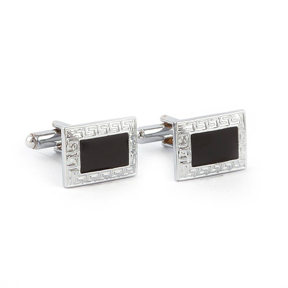 Men's Cufflinks - Black, Men, Cufflinks, Chase Value, Chase Value