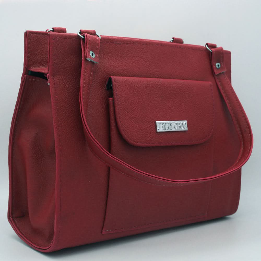 Women's Shoulder Bag 9662 - Maroon, Women, Bags, Chase Value, Chase Value