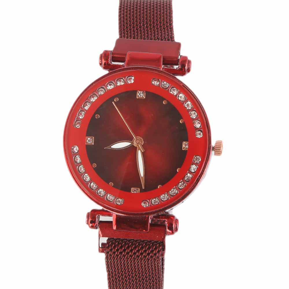 Women's Fancy Watch - Maroon, Women, Watches, Chase Value, Chase Value