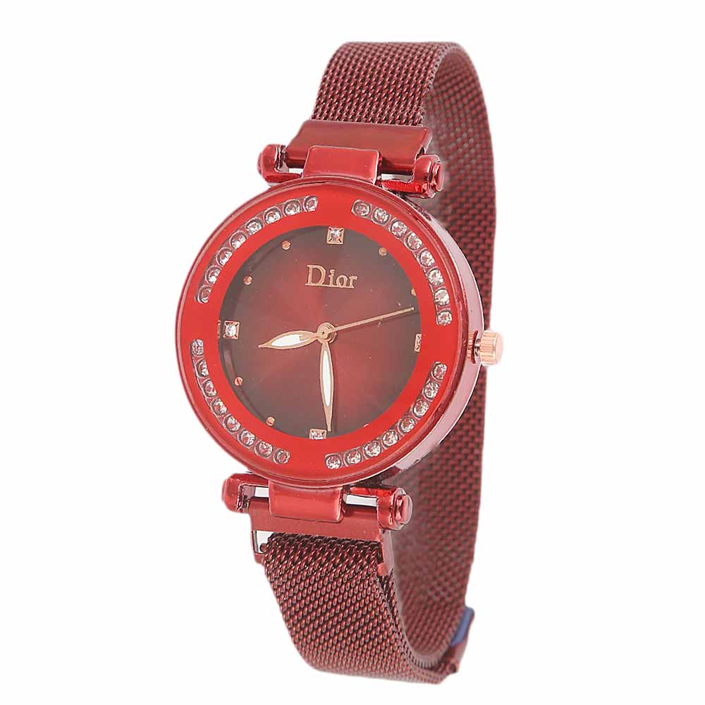 Women's Fancy Watch - Maroon, Women, Watches, Chase Value, Chase Value