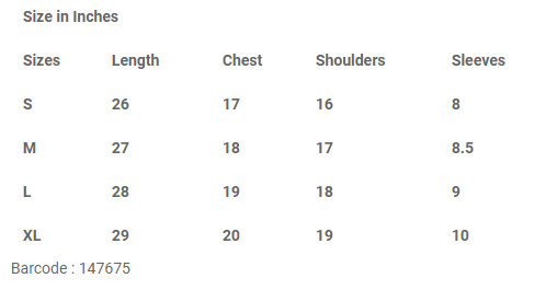 Men's T-Shirt Round Neck - Orange - test-store-for-chase-value