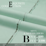 Men Wash & Wear Suit Fabric - Sea Blue, Men, Unstitched Fabric, Chase Value, Chase Value