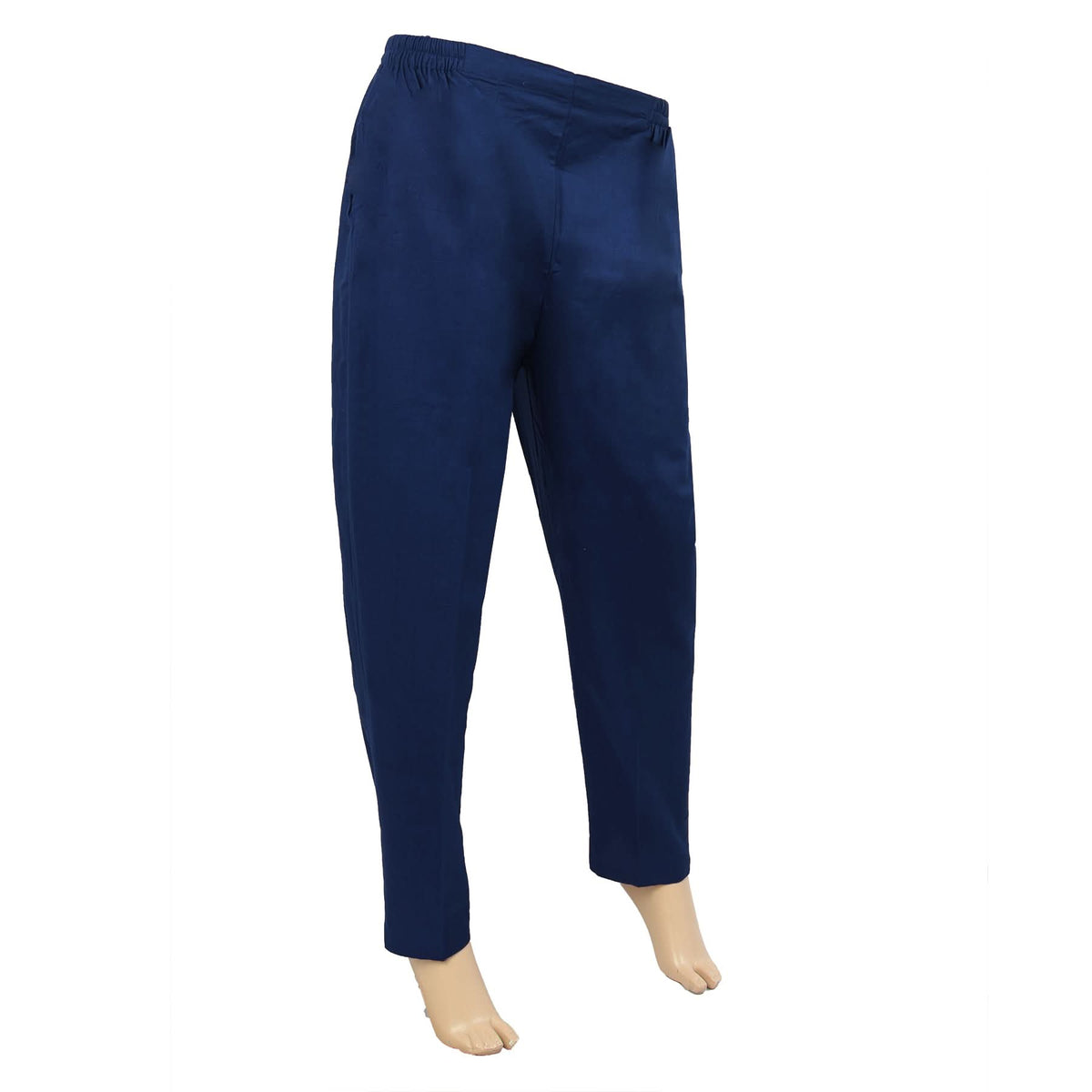 Women's Khadar Basic Trouser - Navy Blue, Women Pants & Tights, Chase Value, Chase Value